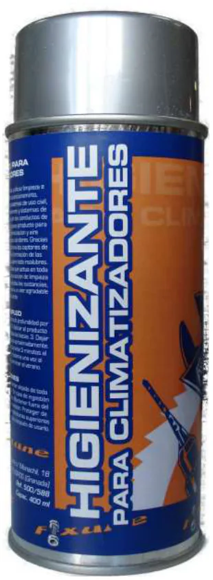 Higienizante Para Climatizadores 400ml