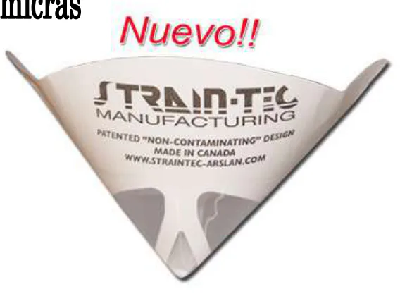 Colador de Papel Monofilamento 125 micras