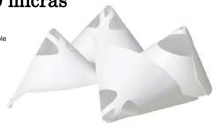 Colador de Papel con Malla de Nylon 190 micras