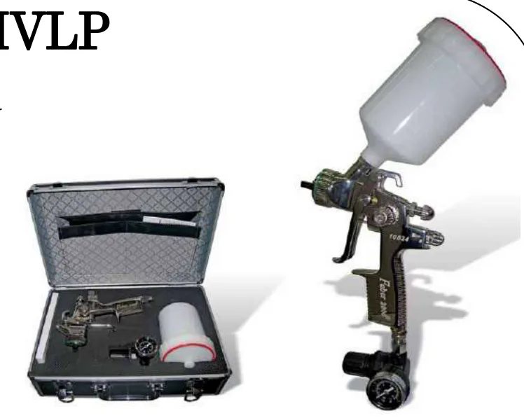 Kit Pistola para Pintar HVLP