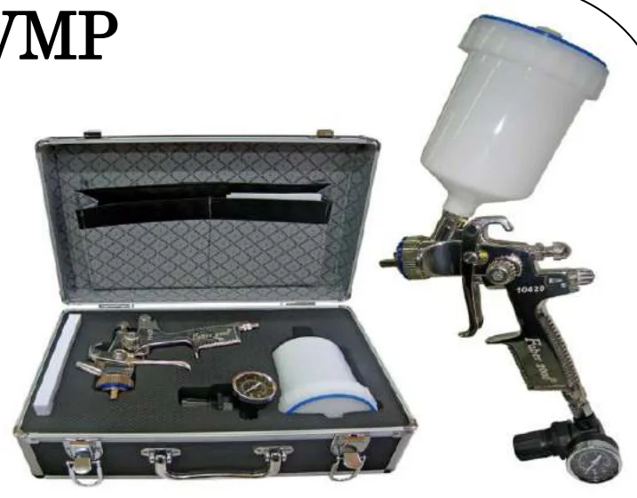 Kit Pistola para Pintar LVMP