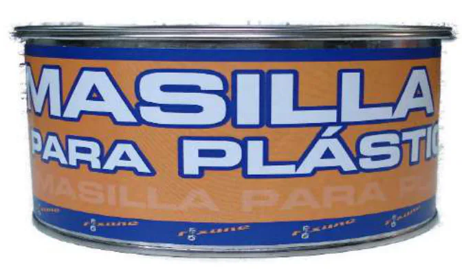 Masilla para Plasticos 800 gr