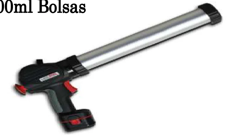 Pistola Electrica 4,8 V para 600 ml