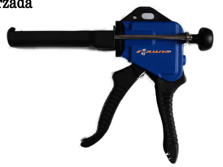 Pistola Manual Metalica para Bicomponente 50 ml