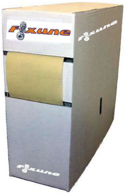 Rollo de Lija sobre Esponja en Caja Dispensador