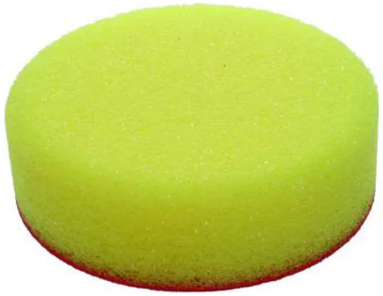 Tampon de Velcro Semiduro Azul