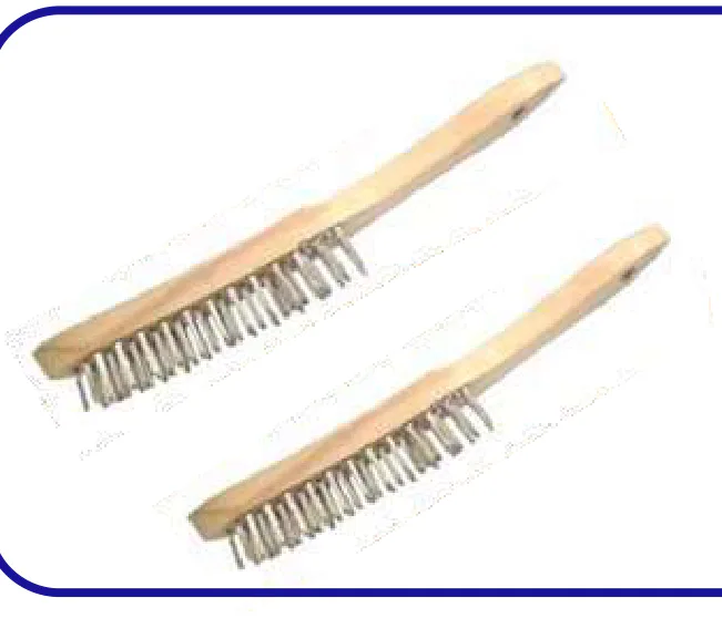 Cepillos de púas de acero