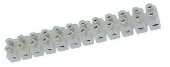 Regletas de Conexión Homologadas Blanco