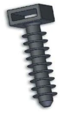 Taco Nylon para Bridas