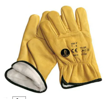 Guantes Pielflor vacuno forrados