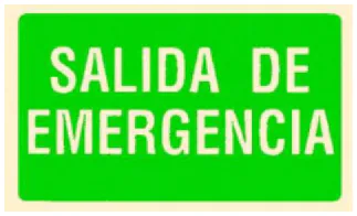 Senal Evacuacion SALIDA DE EMERGENCIA