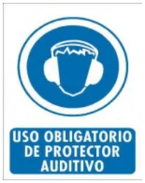 Senal Uso obligatorio de protector auditivo