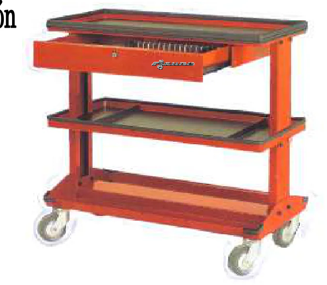 Carro Taller Triple Bandeja + Cajon