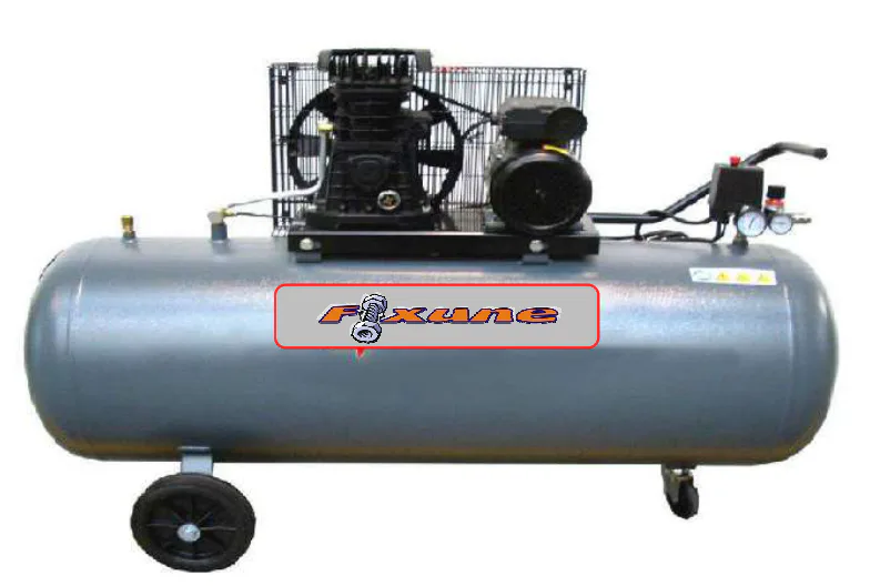 Compresor de Piston 100L 3HP Transmision Correa