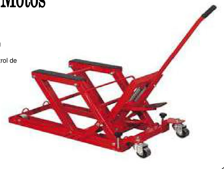 Elevador Hidraulico de Motos 550 Kg