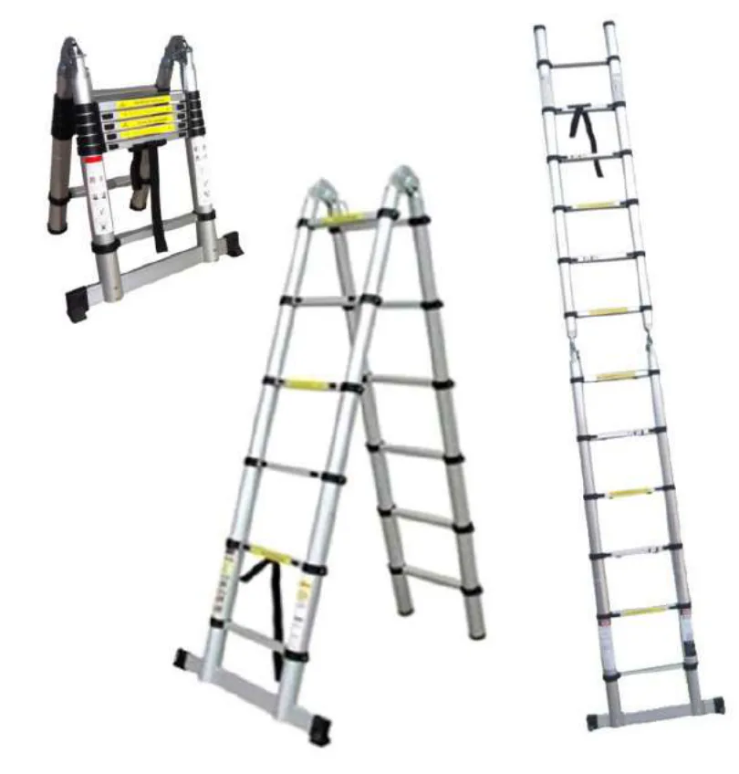 Escalera Aluminio Telescopica Versatil
