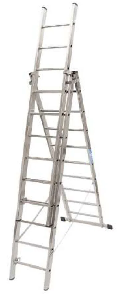 Escaleras Aluminio 3 Tramos