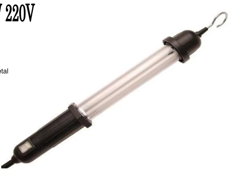Portatil Taller Doble Tubo 11W 220V