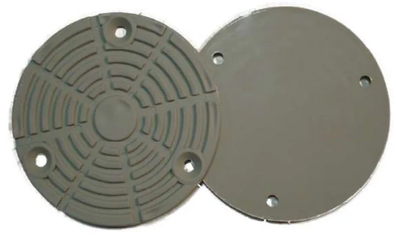 Taco Elevador 160 mm Blanco