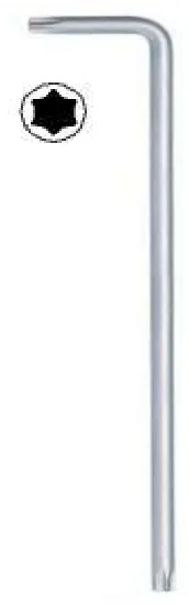 Llave Acodada Torx