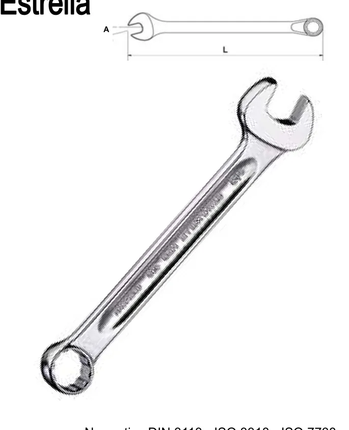 Llave Combinada Fija/Estrella