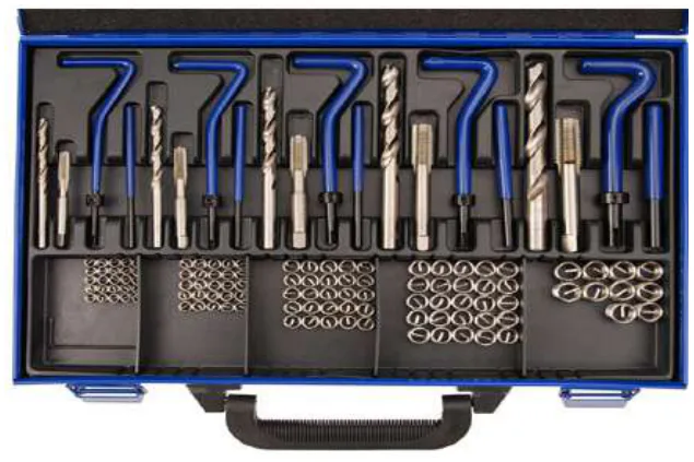 Juego 130 pcs reparar roscas M6-M14