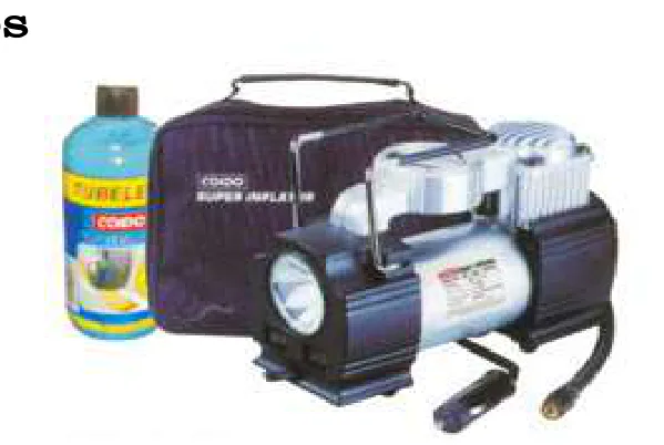 Kit Reparación Pinchazos Con Mini-Compresor
