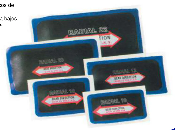 Parche Cubierta Radial