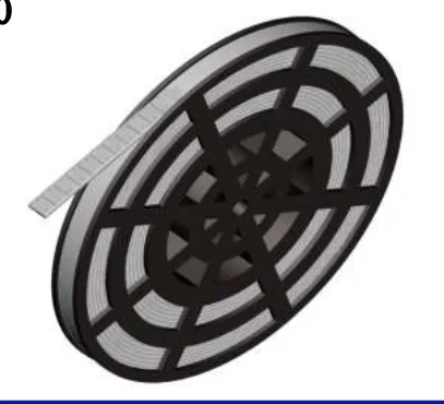 Rollo Contrapesas Adhesivas Acero Plastificado