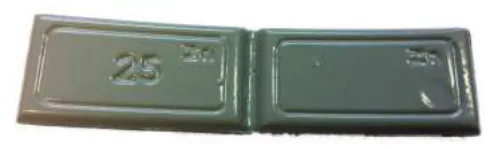 Tira Adhesiva Zinc 60gr Perfil Bajo