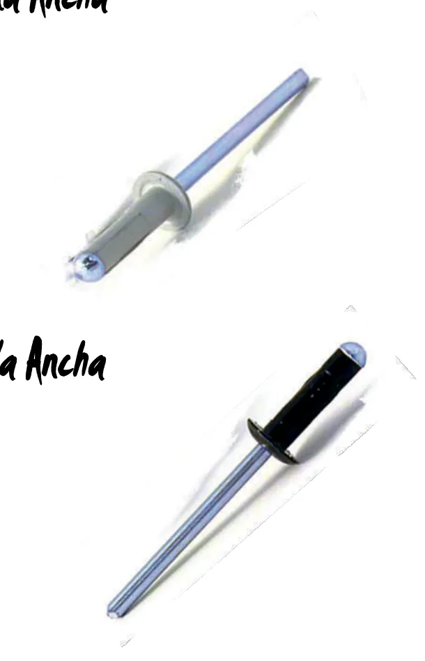 Remache Multigrip Ala Ancha Negro