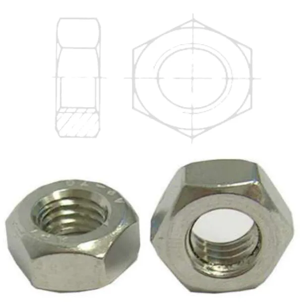 Tuerca HEX. DIN 934 Cincada