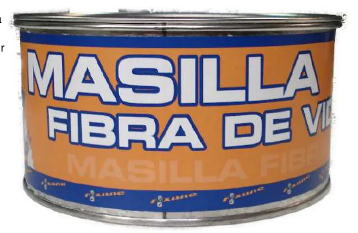 Masilla Fibra de Vidrio