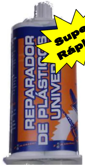 Reparador de Plásticos Universal Super Rápido