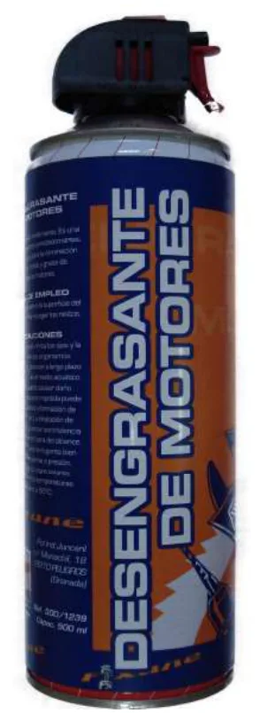 Spray Desengrasante de Motores