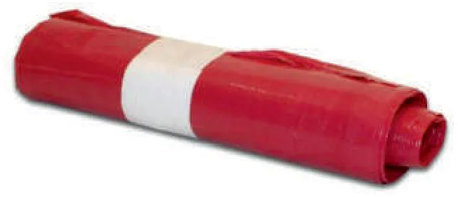 BOLSA BASURA 52 x 58 g60 25 ud. ROJA