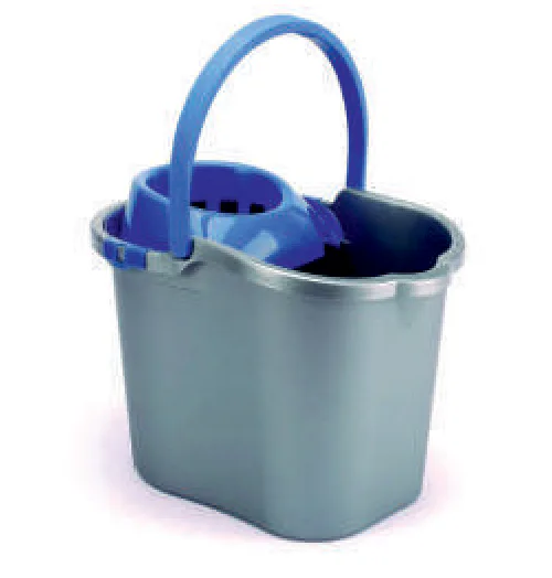 CUBO CON ESCURRIDOR + ASA PLÁSTICA 16 L.