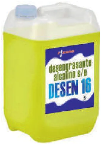 DESENGRASANTE ALCALINO SIN ESPUMA DESEN 16