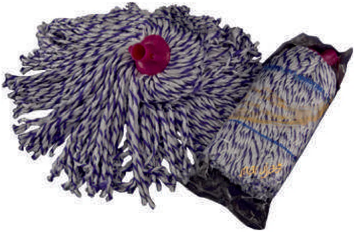 FREGONA MICROFIBRA LILA/BL BICOLOR