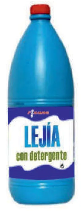 LEJÍA CON DETERGENTE