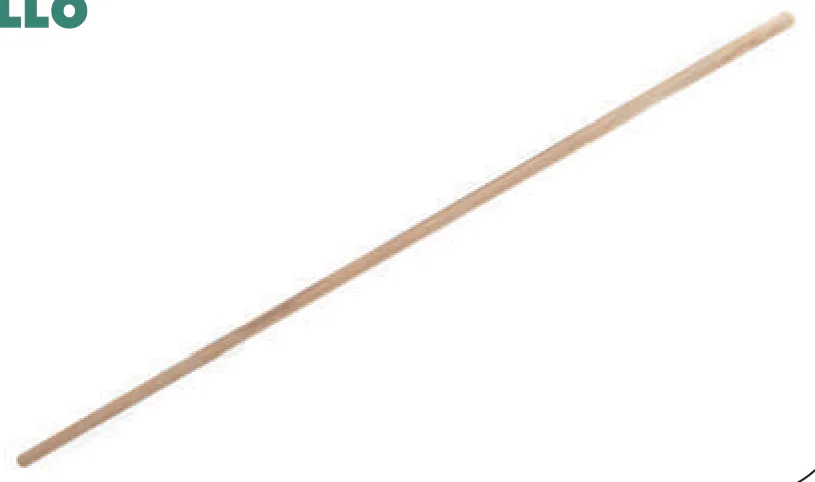 MANGO MADERA CEPILLO HARAGAN 150 cm.
