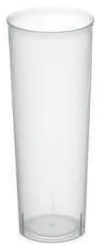 PAQUETE DE VASOS DE TUBO DE PLÁSTICO 330 cc