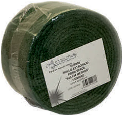 ROLLO ESTROPAJO FIBRA VERDE 6 m.