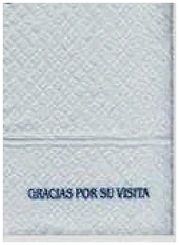 SERVILLETA MINISERVICE CRACIAS POR SE VISTEN CRACIAS POR SE VISTEN